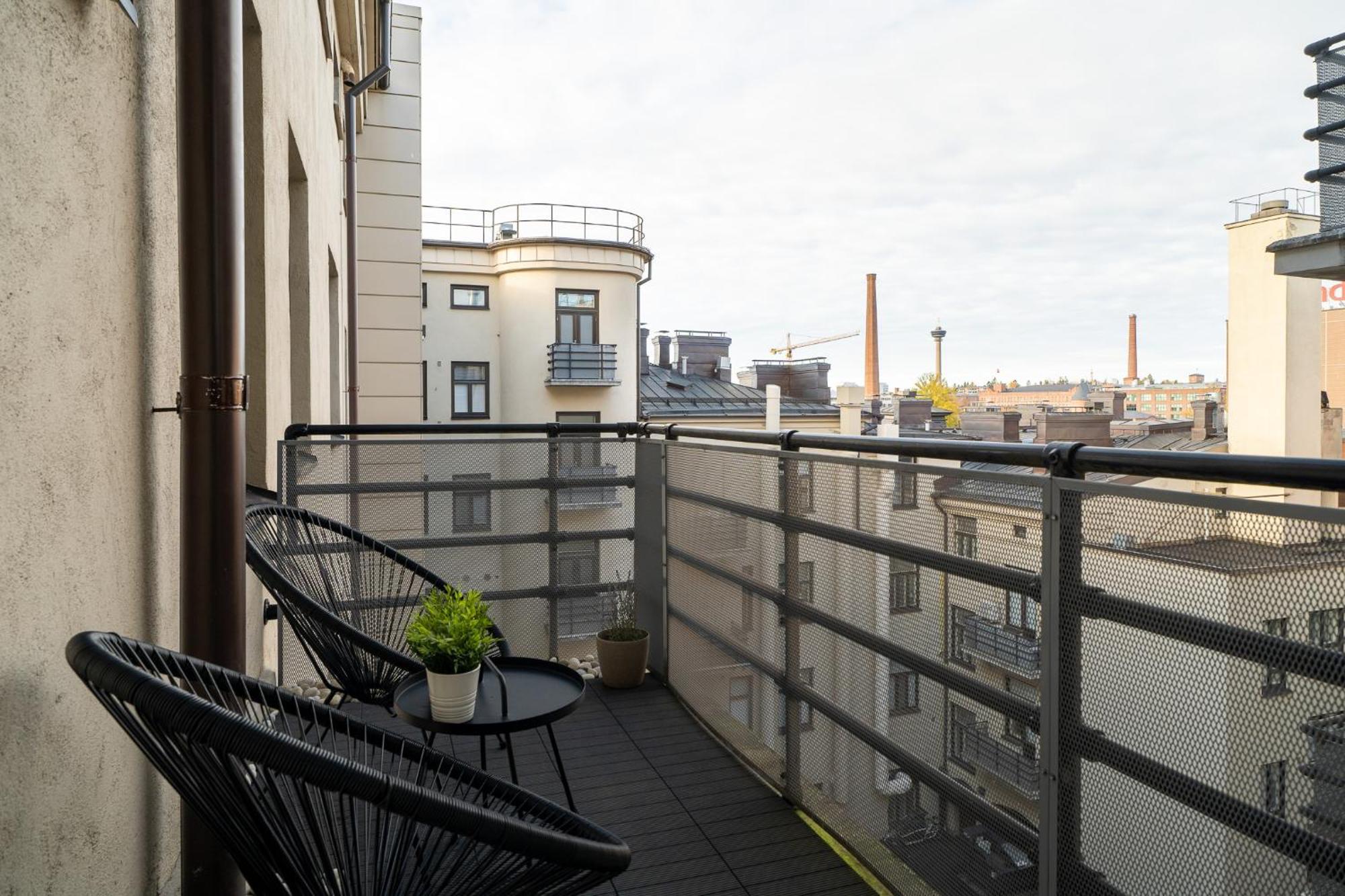 "Penthouse" - Renovated 1Br Apt With Sauna & 60M2 Private Terrace, Hosted By 2Ndhomes Tampere Kültér fotó