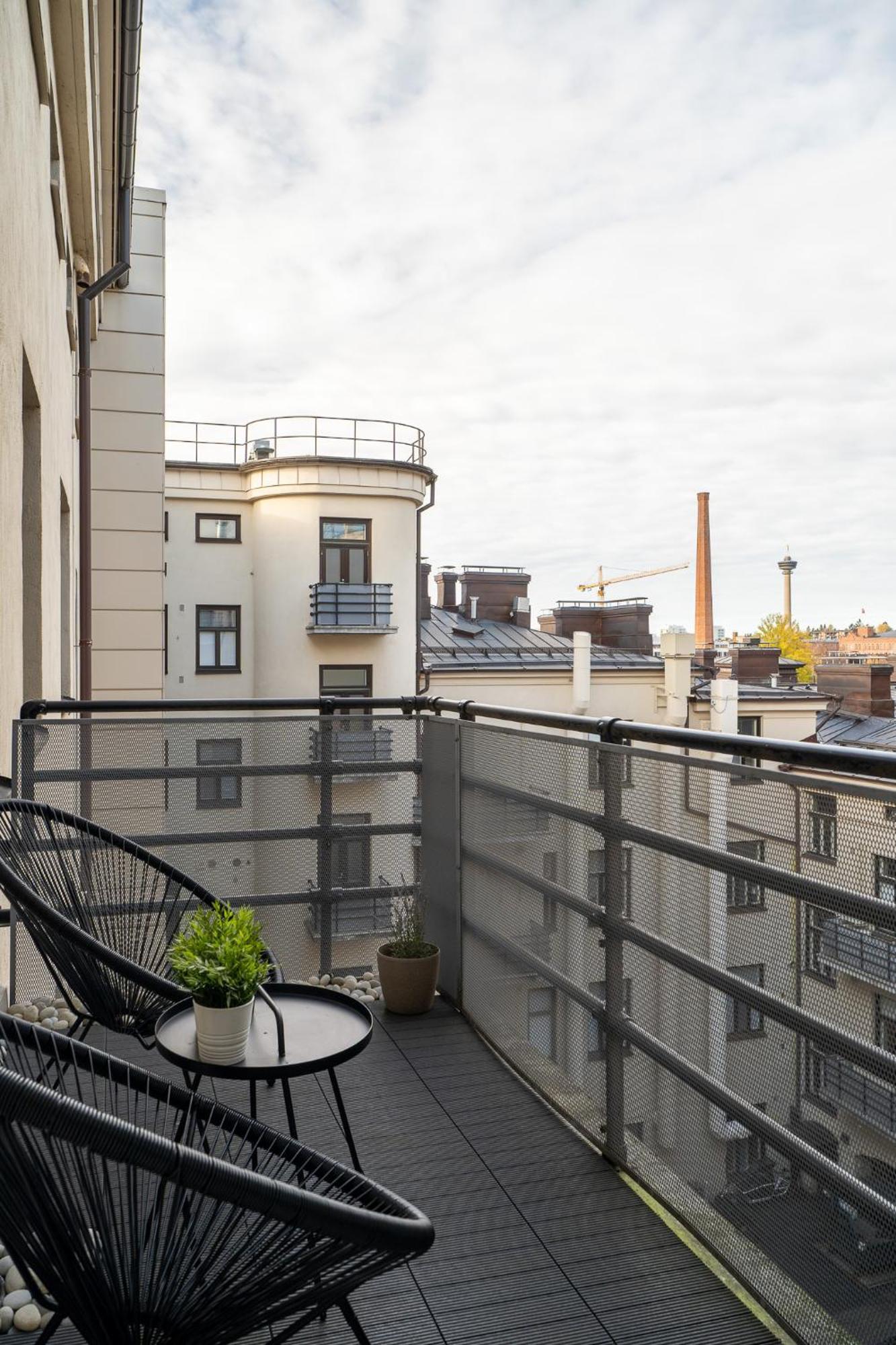 "Penthouse" - Renovated 1Br Apt With Sauna & 60M2 Private Terrace, Hosted By 2Ndhomes Tampere Kültér fotó