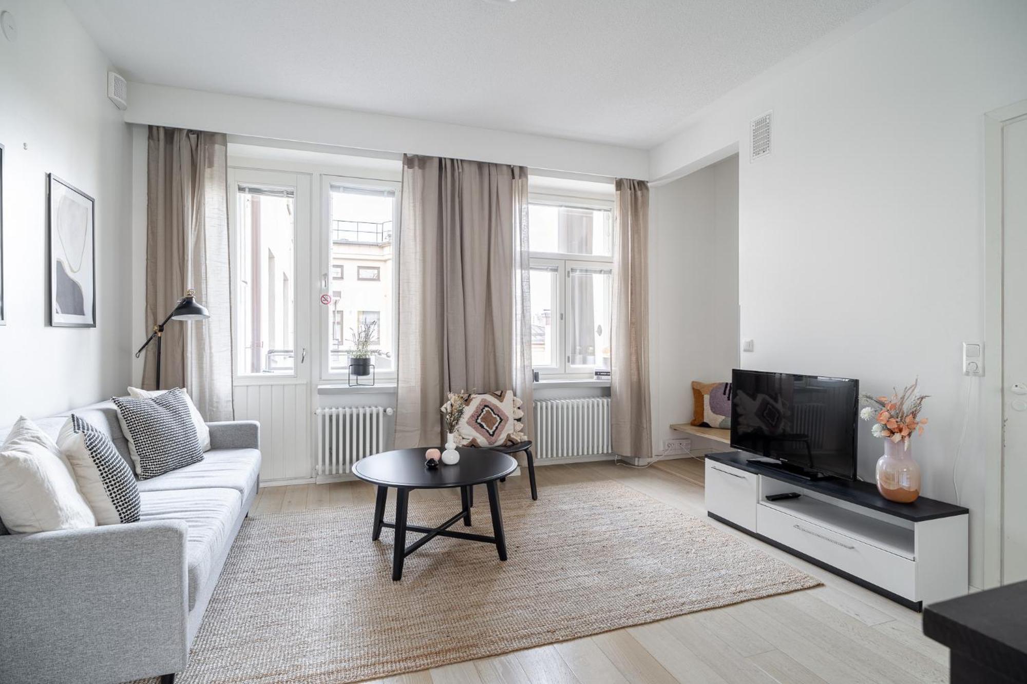 "Penthouse" - Renovated 1Br Apt With Sauna & 60M2 Private Terrace, Hosted By 2Ndhomes Tampere Kültér fotó