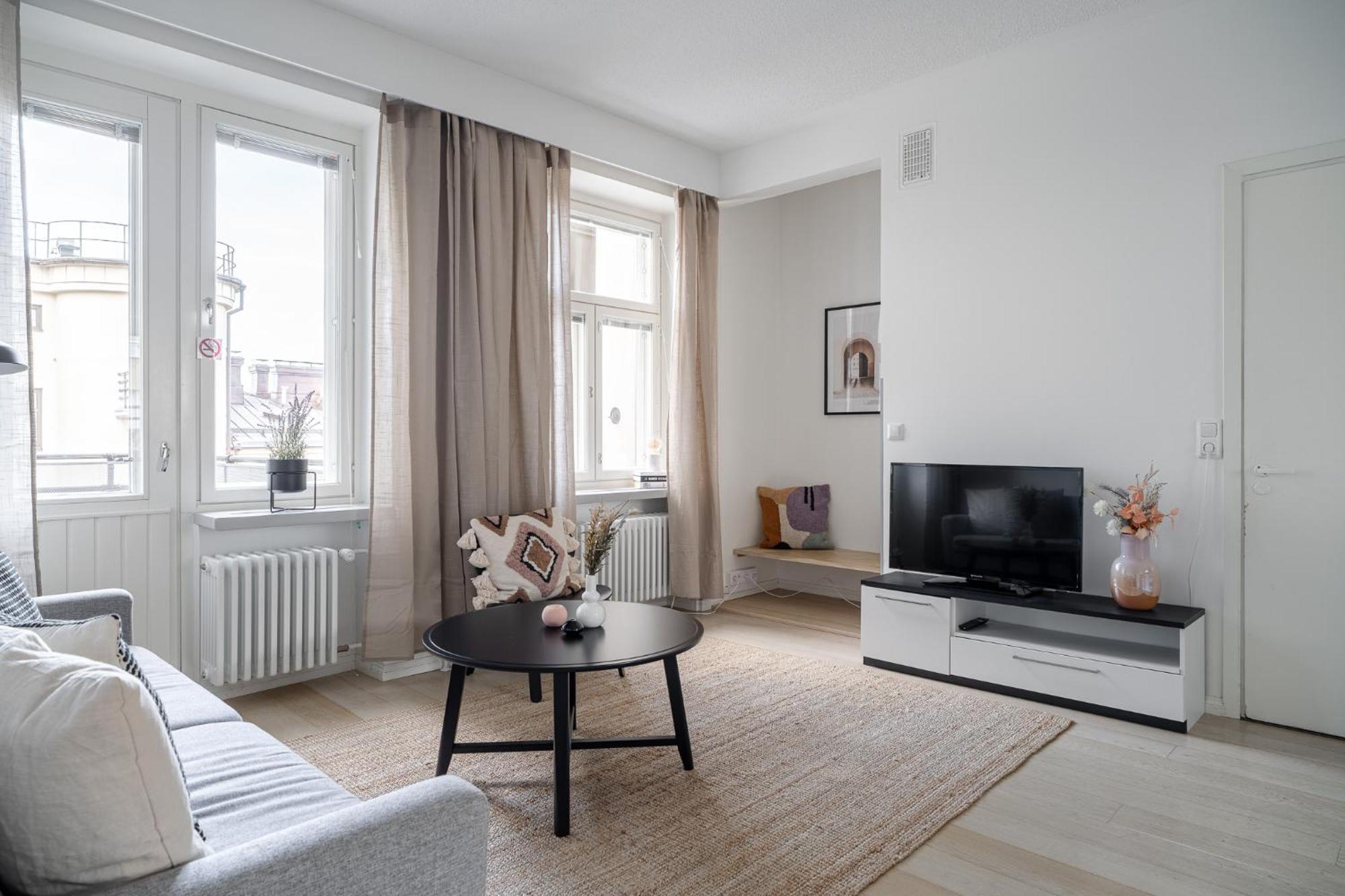 "Penthouse" - Renovated 1Br Apt With Sauna & 60M2 Private Terrace, Hosted By 2Ndhomes Tampere Kültér fotó